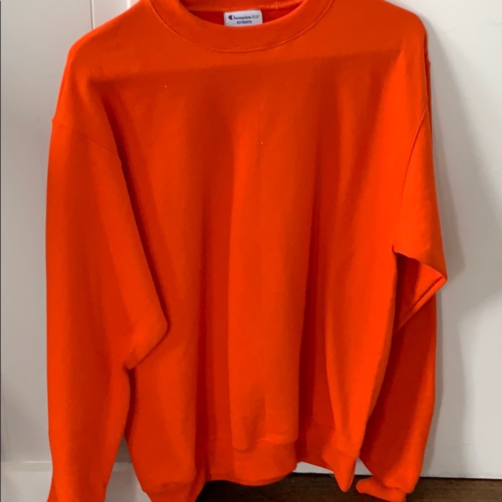 Orange Champion crew!! Only $12 Never worn.